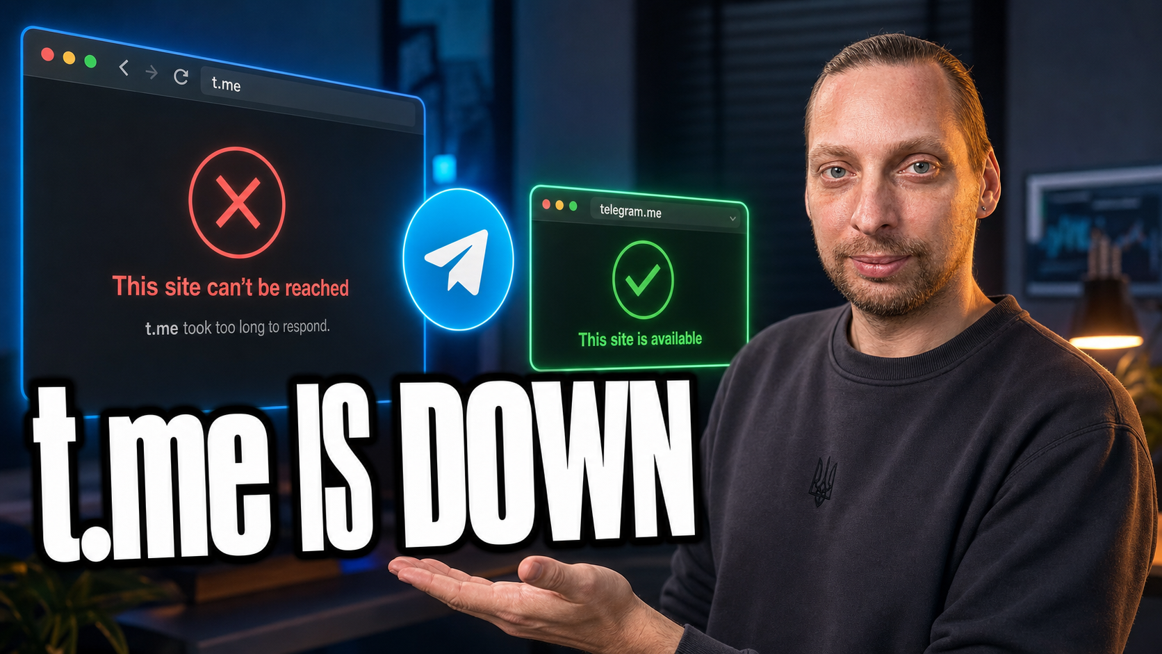 Warning: t.me links are not working, replace with telegram.me